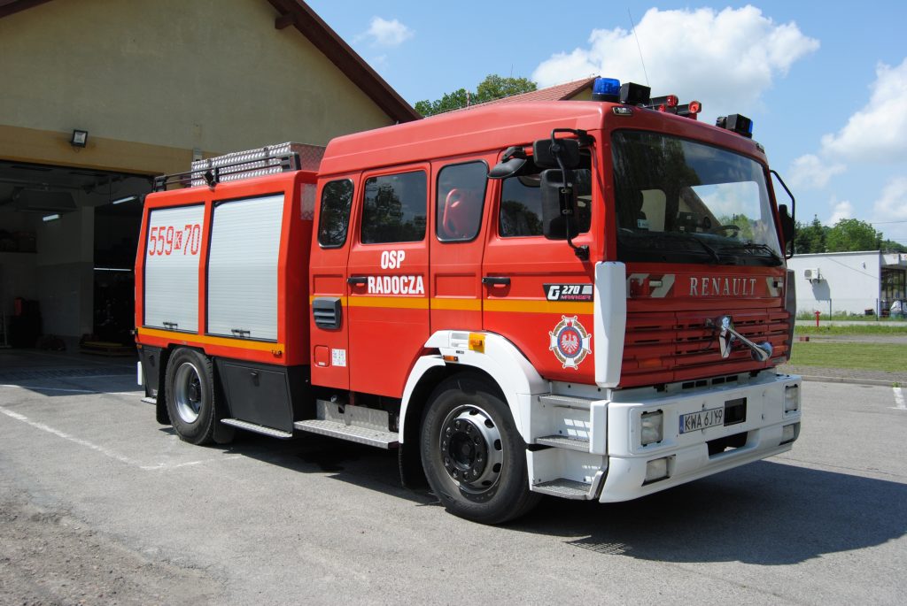 Samochód Renault G270 OSP Radocza